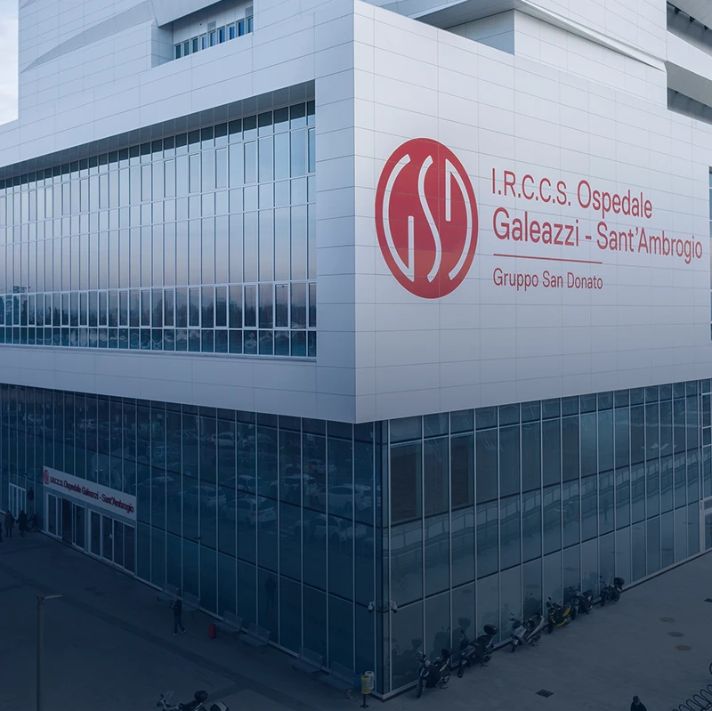 Kommunikationssystem im Krankenhaus IRCCS Ospedale Galeazzi
