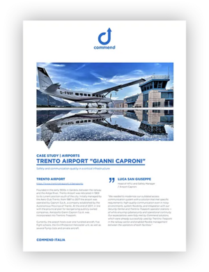 Brochure Trento Airport