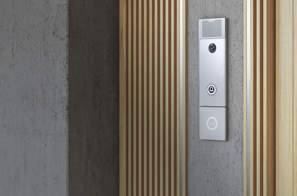 Door Intercom station with one button and high volume