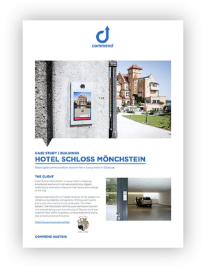 Case Study Hotel Schloss Mönchstein