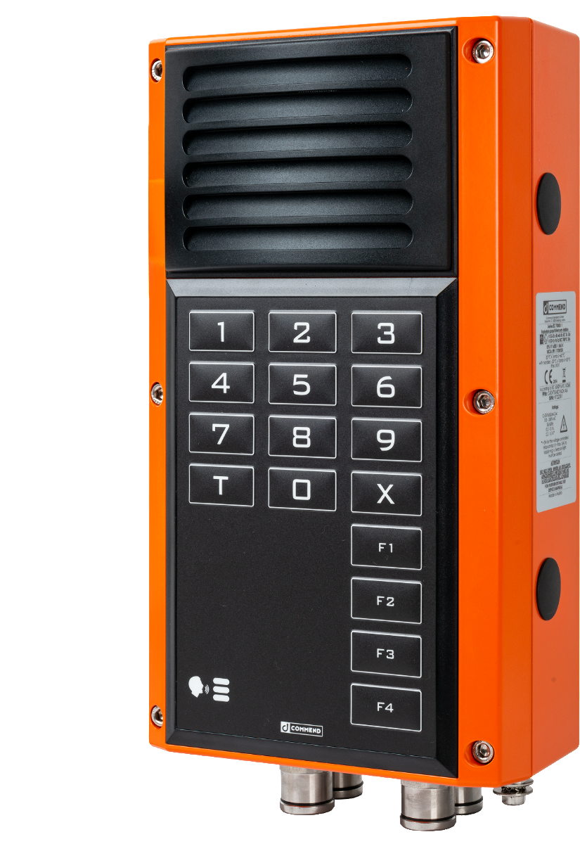 Digital Intercom for explosive environments EX 7504D 1 AC S